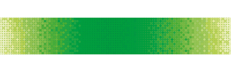 Green Banner Pixel - obrazy, fototapety, plakaty