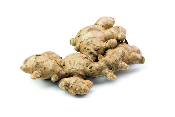 Isolated ginger root