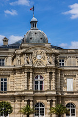 Fototapeta na wymiar Luxembourg Palace (Palais du Petit-Luxembourg). Paris.