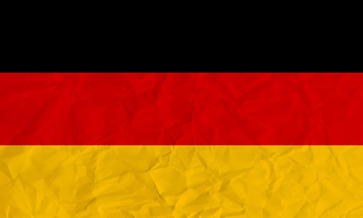 Germany paper  flag
