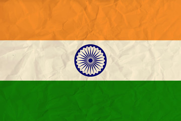 India paper  flag