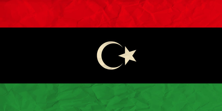 Libya  Paper  Flag