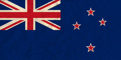 New Zealand  paper  flag