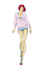 SKETCH. fashion girls