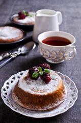 Sweet baked cake