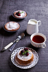 Sweet baked cake