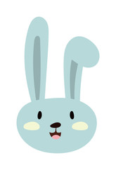 Gray easter rabbit bunny traditional symbol of spring seasonal celebration