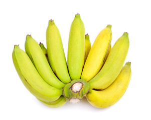 banana on white background