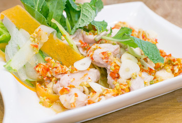 pork with lime sauce