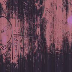 Vintage background in the Egyptian style