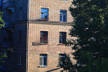 Naklejka premium Modern apartment buildings