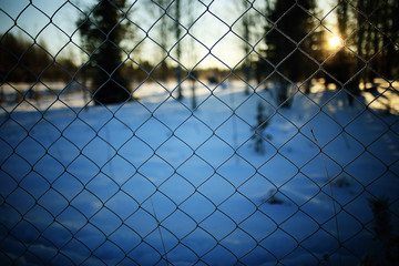 Rabitz winter background