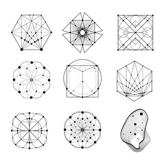 Sacred geometry forms