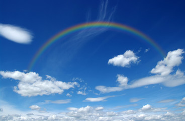  rainbow in the sky
