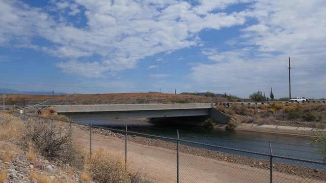 The Central Arizona Canal (CAP) Project Which Supplies Water To Tucson & Phoenix