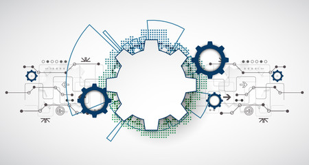 Abstract technology background.