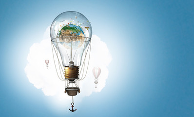 Obraz premium Aerostats flying high