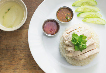 chicken rice set