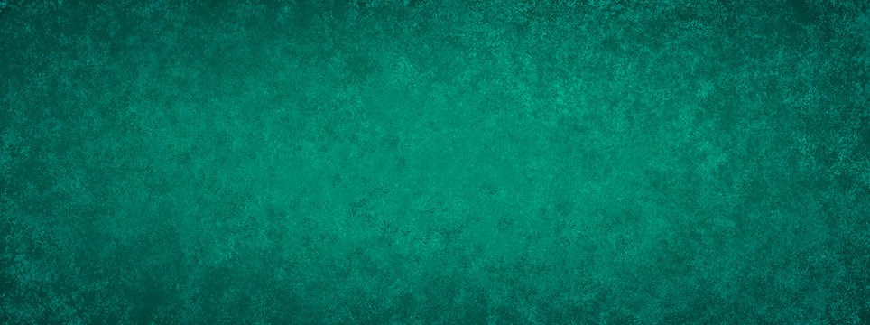 blue green background texture, teal background with vignette borders, elegant large banner with detailed distressed texture design