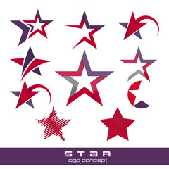 Obraz premium star logo pack 