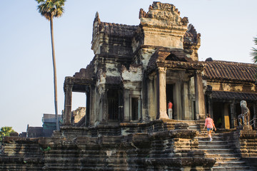 Naklejka premium Angkor Wat temple in Cambodia.