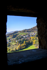 View from the castle window