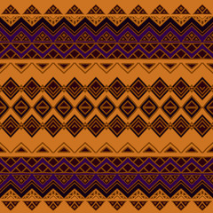 Materiał do szycia Seamless Aztec pattern