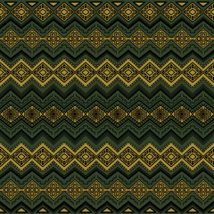 Materiał do szycia Seamless Aztec pattern