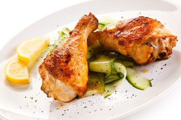 Grilled chicken legs