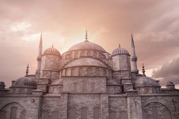 Fototapeta na wymiar Blue Mosque,Istanbul,Turkey