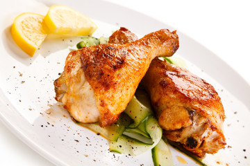 Grilled chicken legs