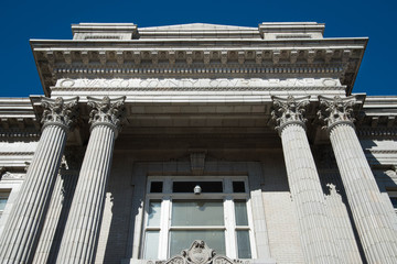 The Wasco County Courthouse, built in 1914, in The Dalles, Oregon