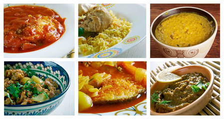  set oriental Indian  cuisine