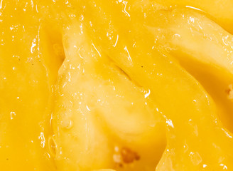 Fototapeta na wymiar juicy pineapple as a background. macro