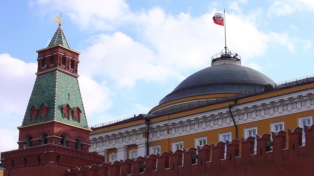 Senate building, Moscow Kremlin, residence of Russian President