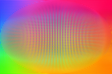 Abstract technology globe