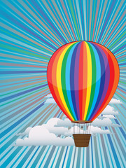 Colorful Hot Air Balloons