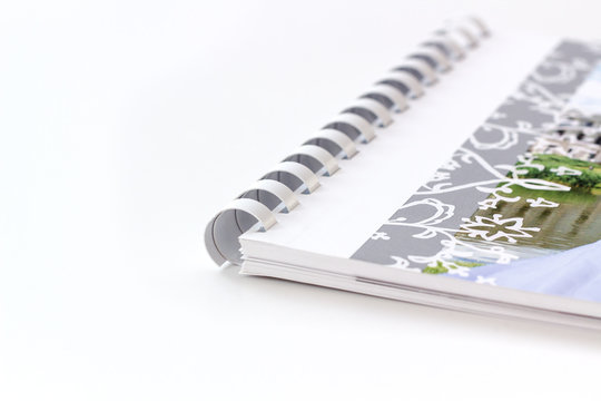 Plastikspiralbindung aus dem Copyshop