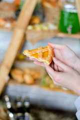 piece of pumpkin pie 