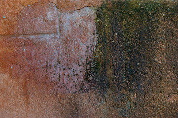 Aged clay pot texture