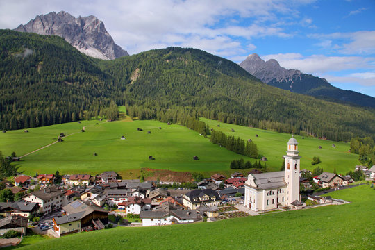 Landscape of Sesto "sexten" - Italian Dolomite