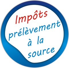bouton impôts prélèvement à la source