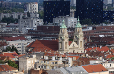 Basilica of the Sacred Heart of Jesus in Zagreb, Croatia 