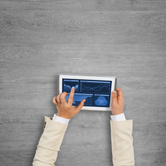 Using financial application