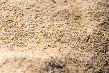 sawdust as background