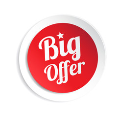 Big Offer Sticker