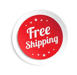 Free Shipping Sticker