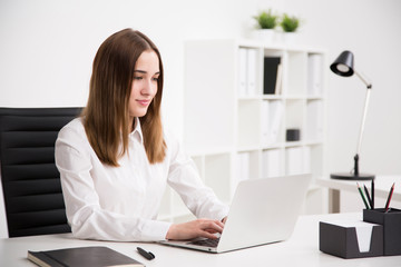 Fototapeta premium Businesswoman at work