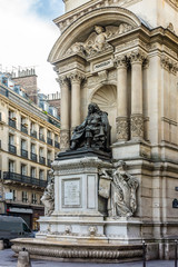 Fontaine Moliere (1844) in Paris, France.
