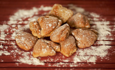 homemade cookies on the table